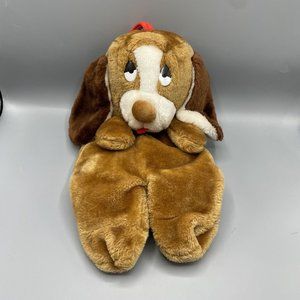 Vintage Mithy Basset Hound Dog Puppy Plush Stocking 17" NO HAT